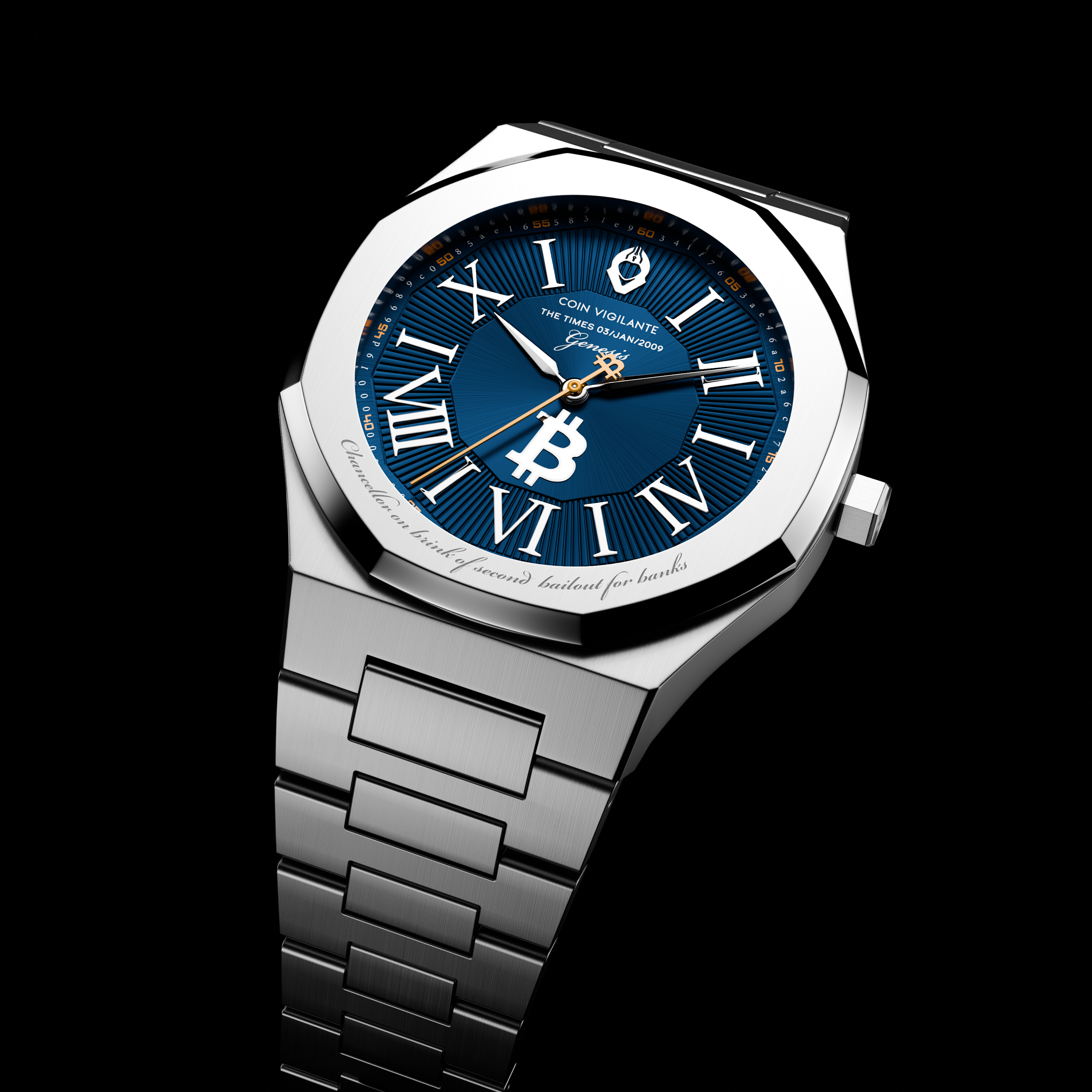 Bitcoin Genesis Edition Watch