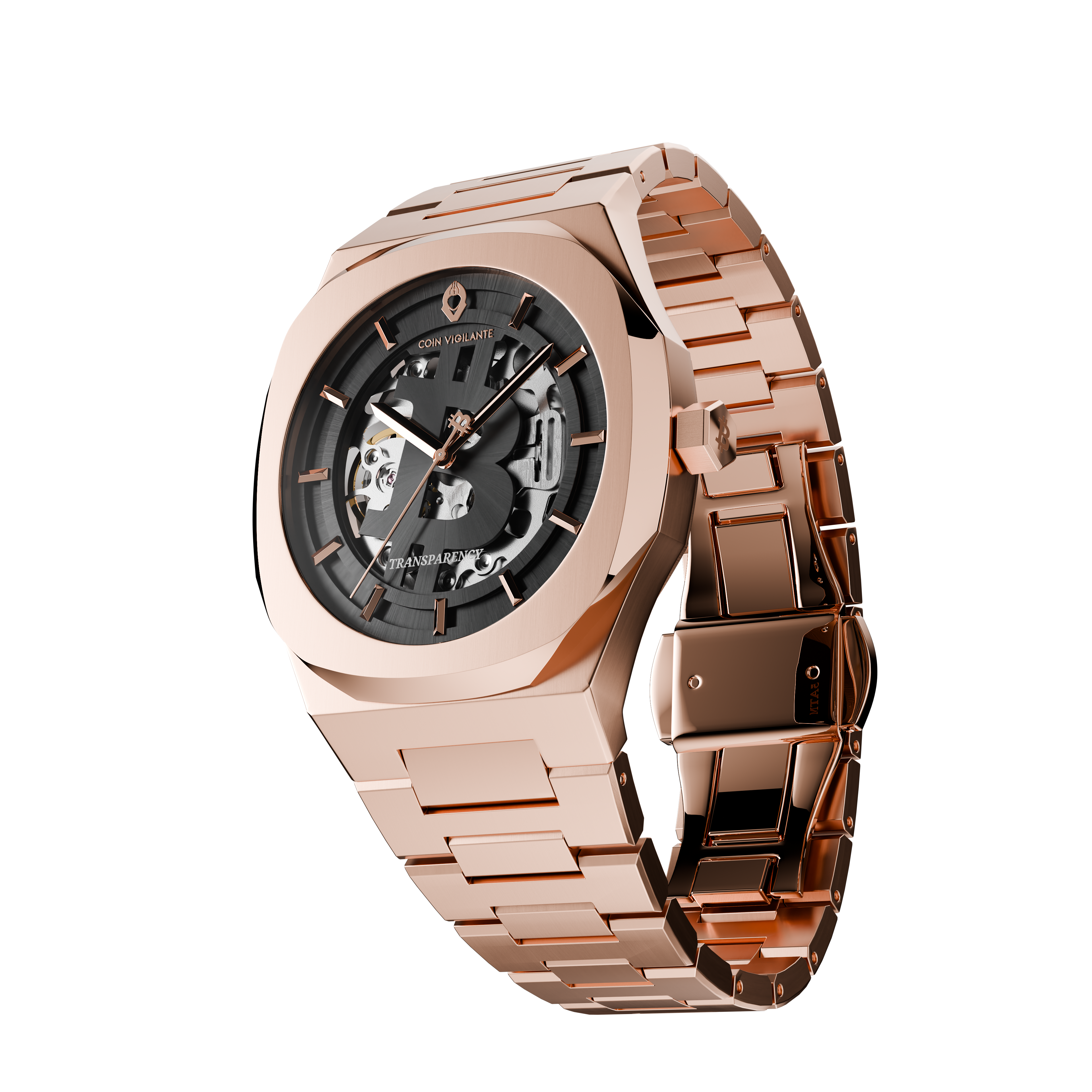 Bitcoin Transparency Edition Watch - Rose Gold