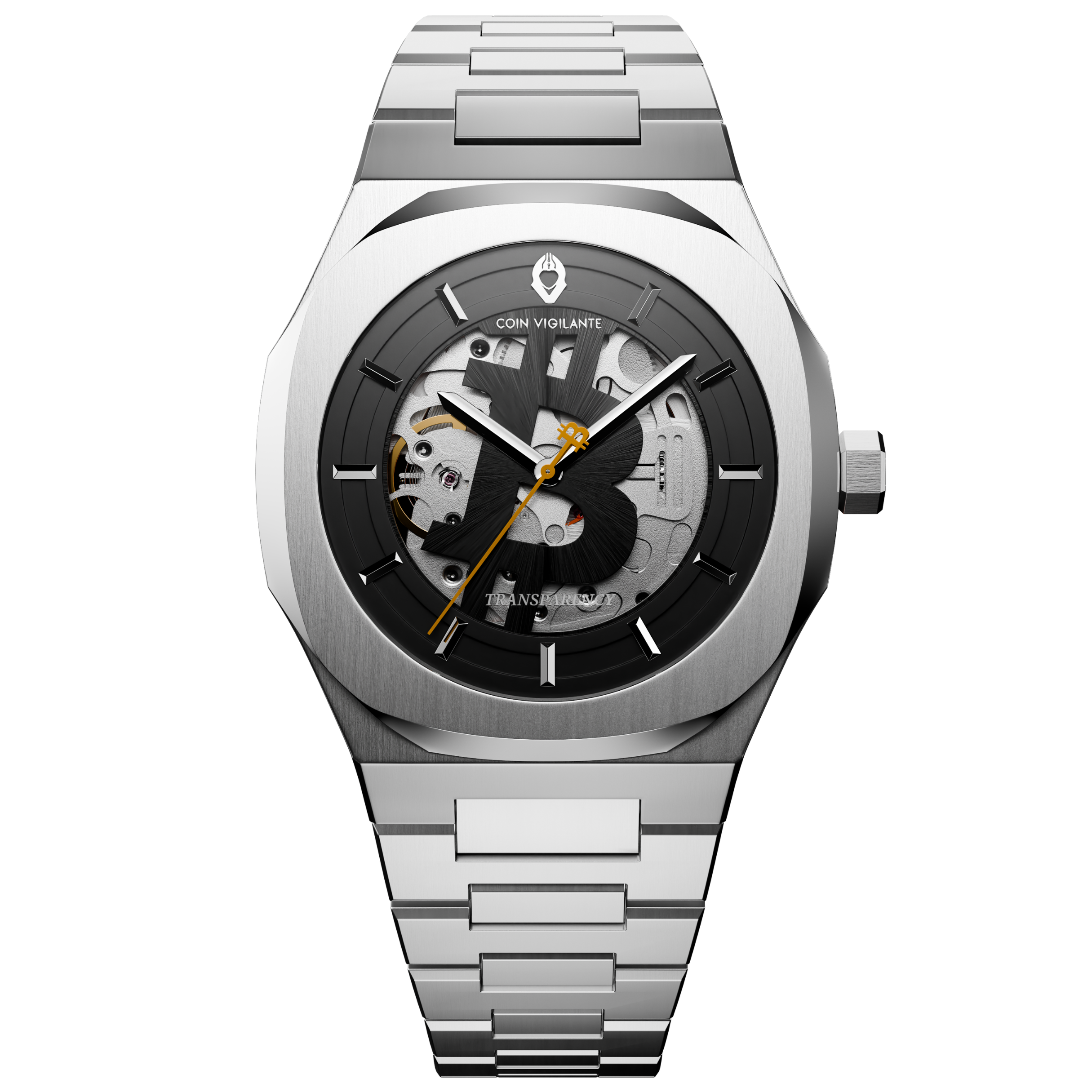 Bitcoin Transparency Edition Watch - Black Dial