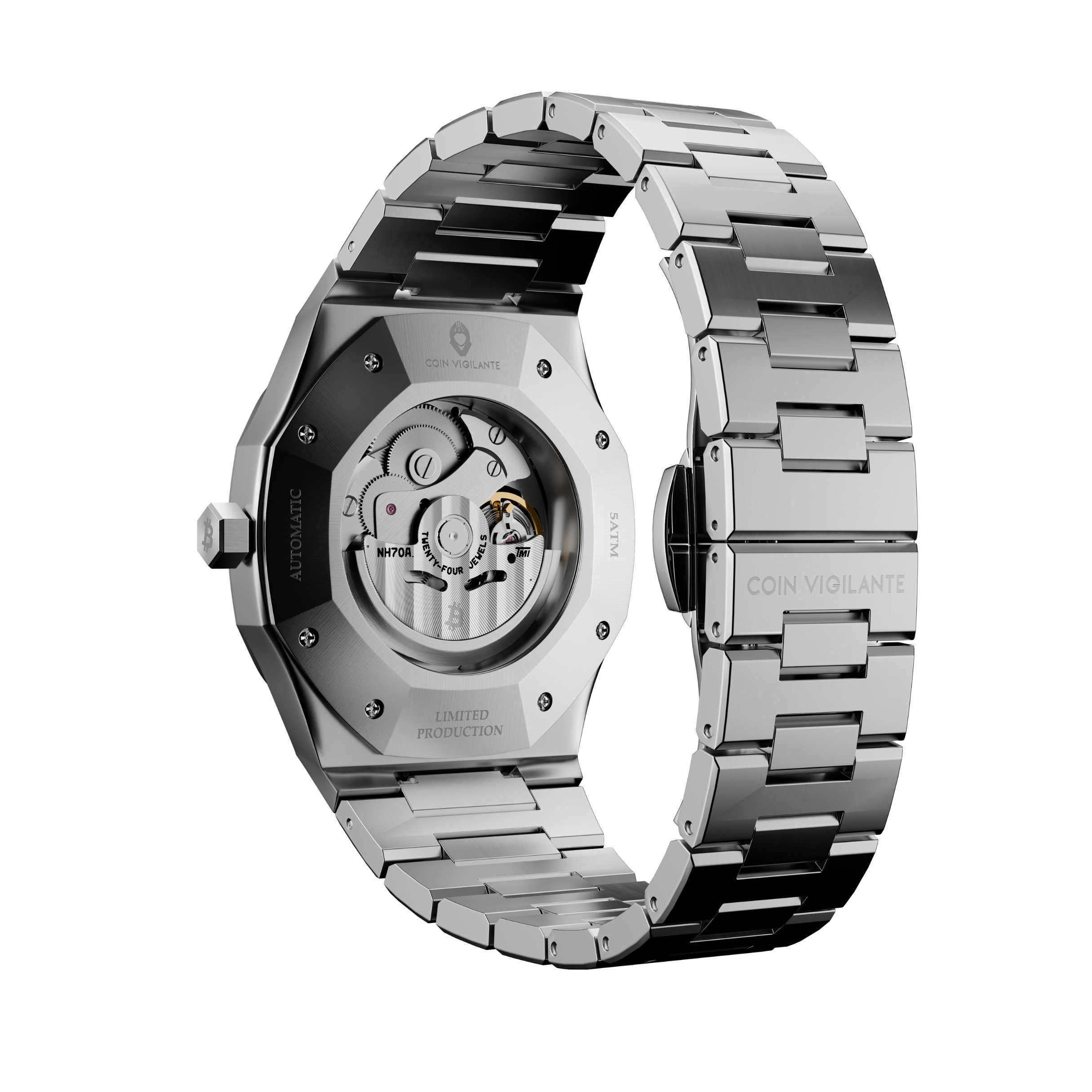 Bitcoin Transparency Edition Watch - Black Dial