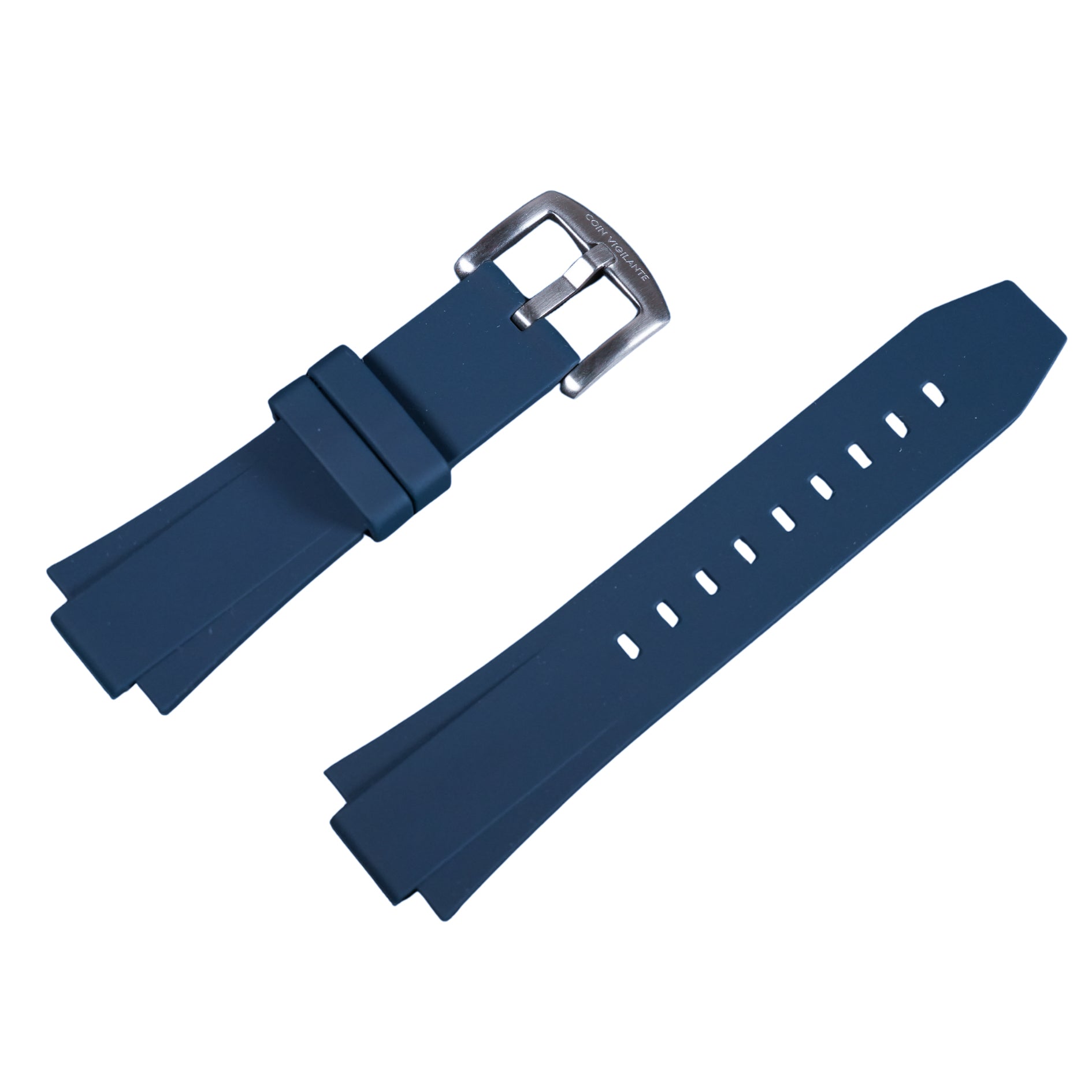 Navy Blue Rubber Strap - Coin Vigilante