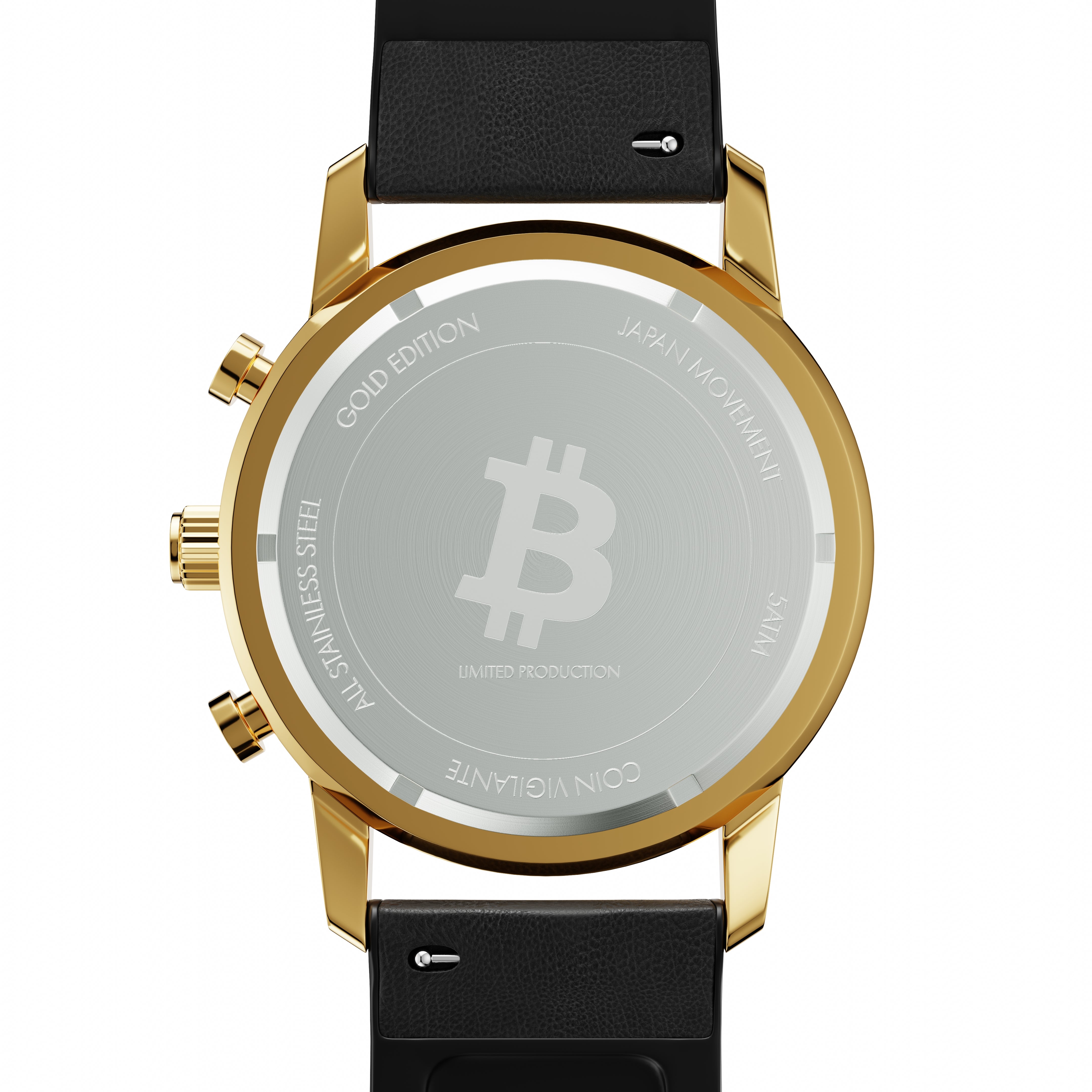 Coin Vigilante's Bitcoin Watch: Gold Edition with Exclusive NFT