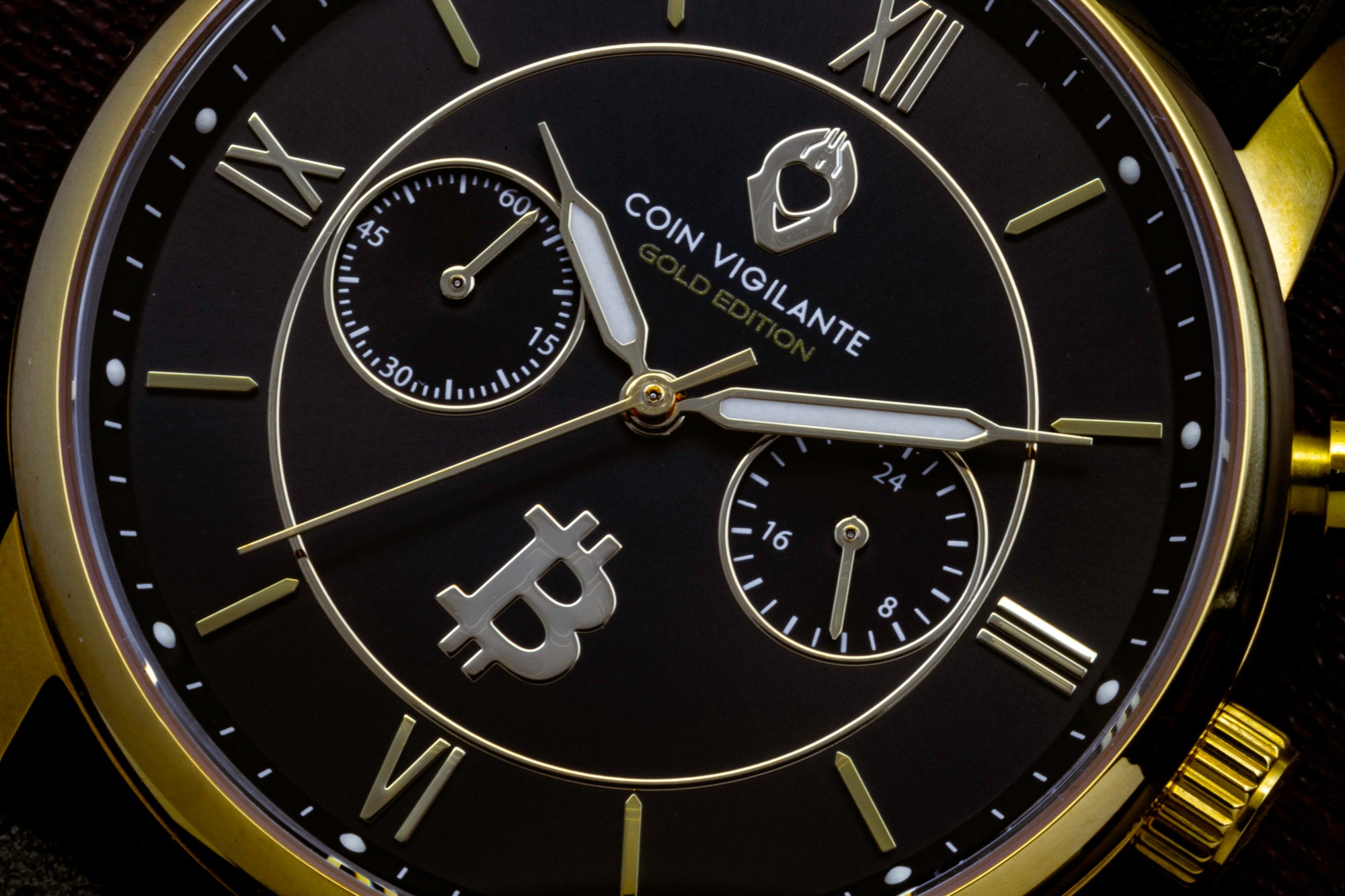 Coin Vigilante's Bitcoin Watch: Gold Edition with Exclusive NFT