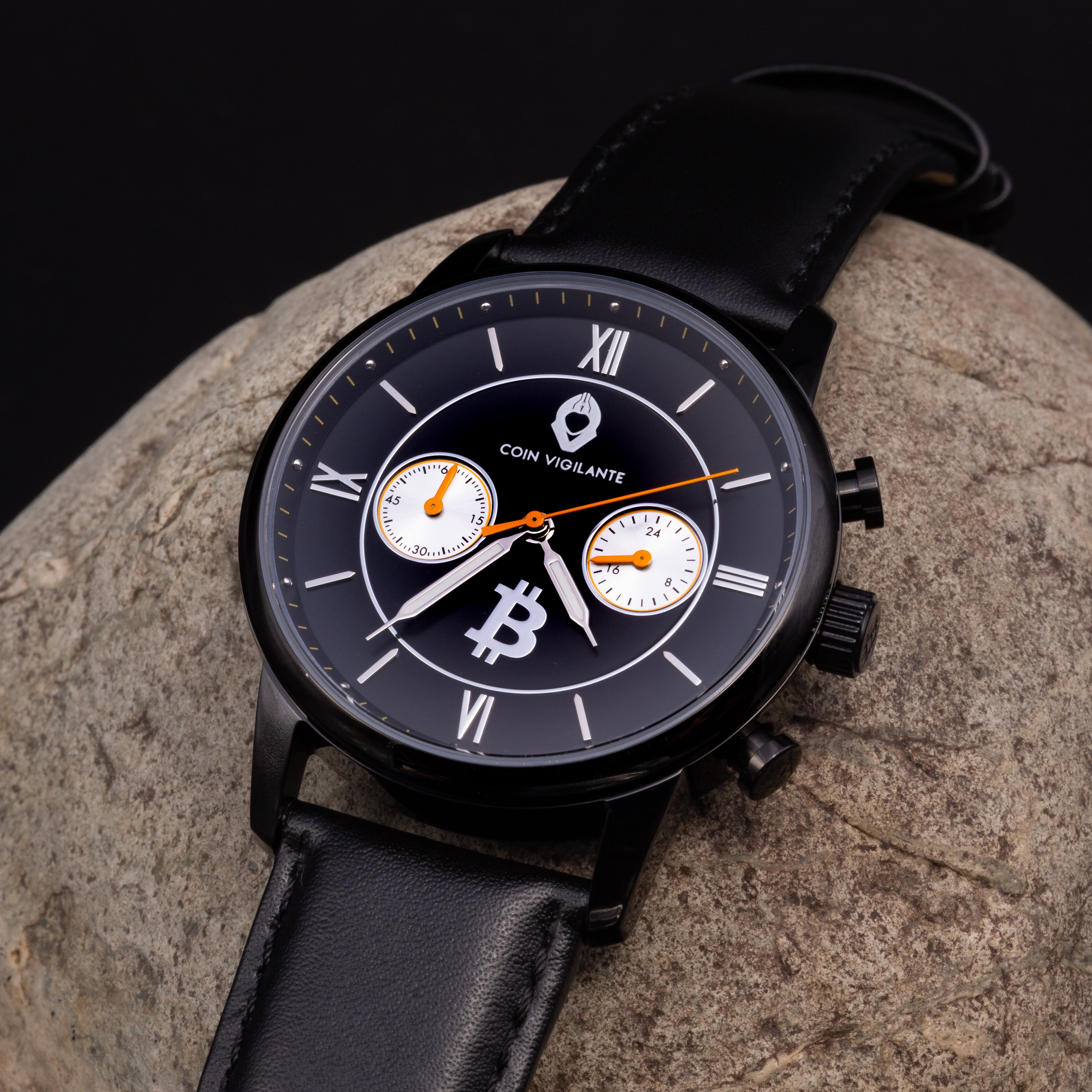 Coin Vigilante Bitcoin Watch Model C - The Movement of Sound Money