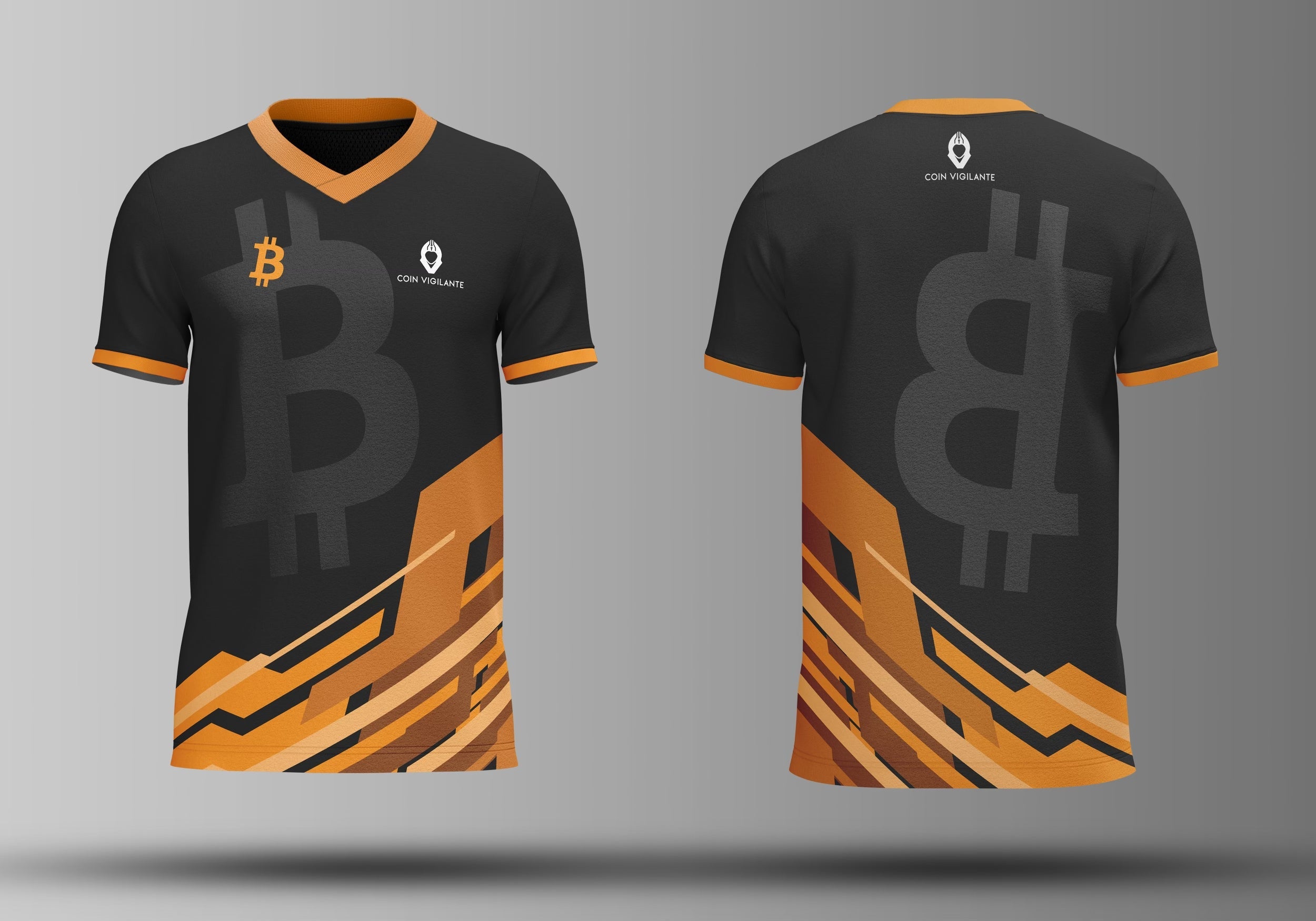 Coin Vigilante Bitcoin Jersey - Coin Vigilante