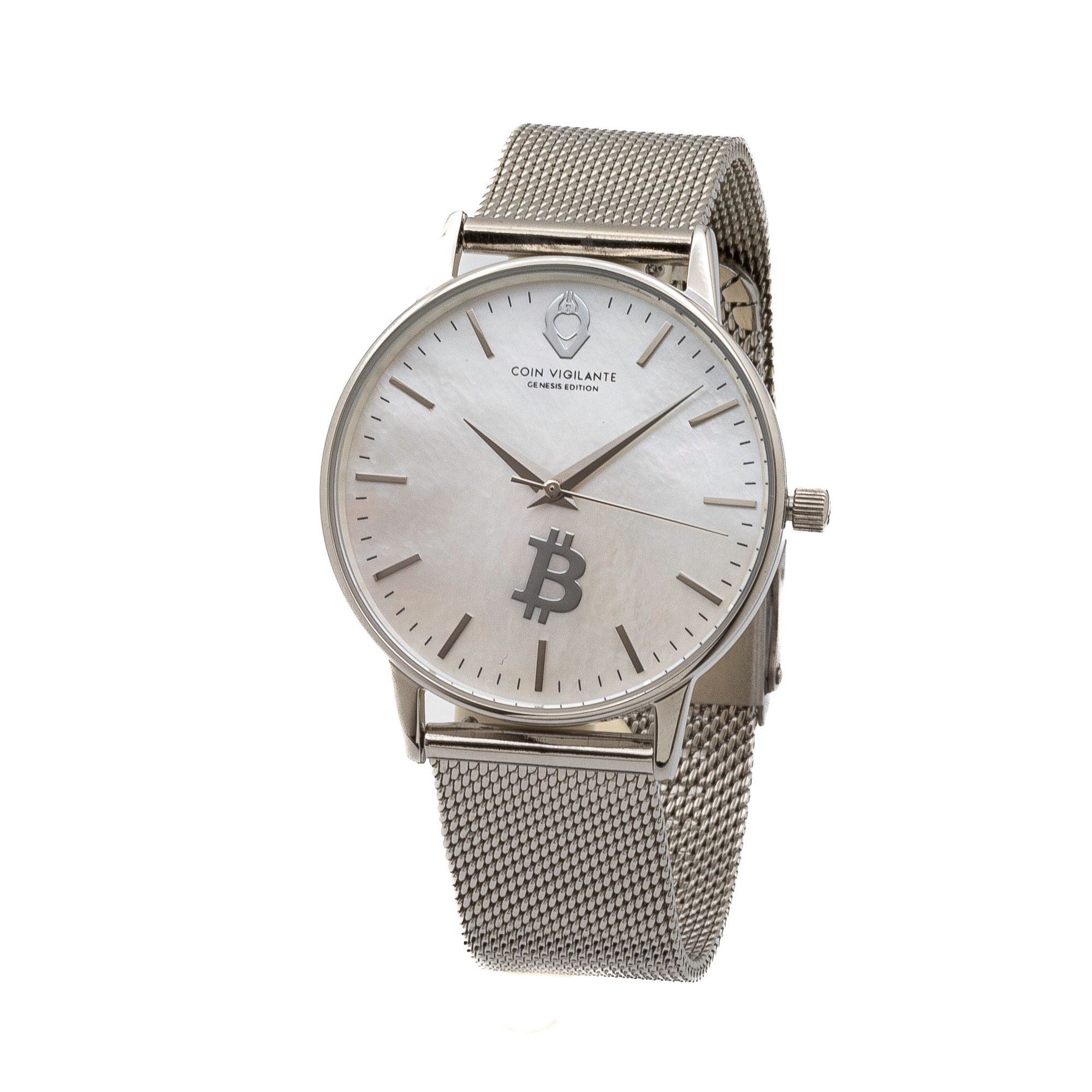 Genesis Edition Women's Watch with Silver Dial and NFT