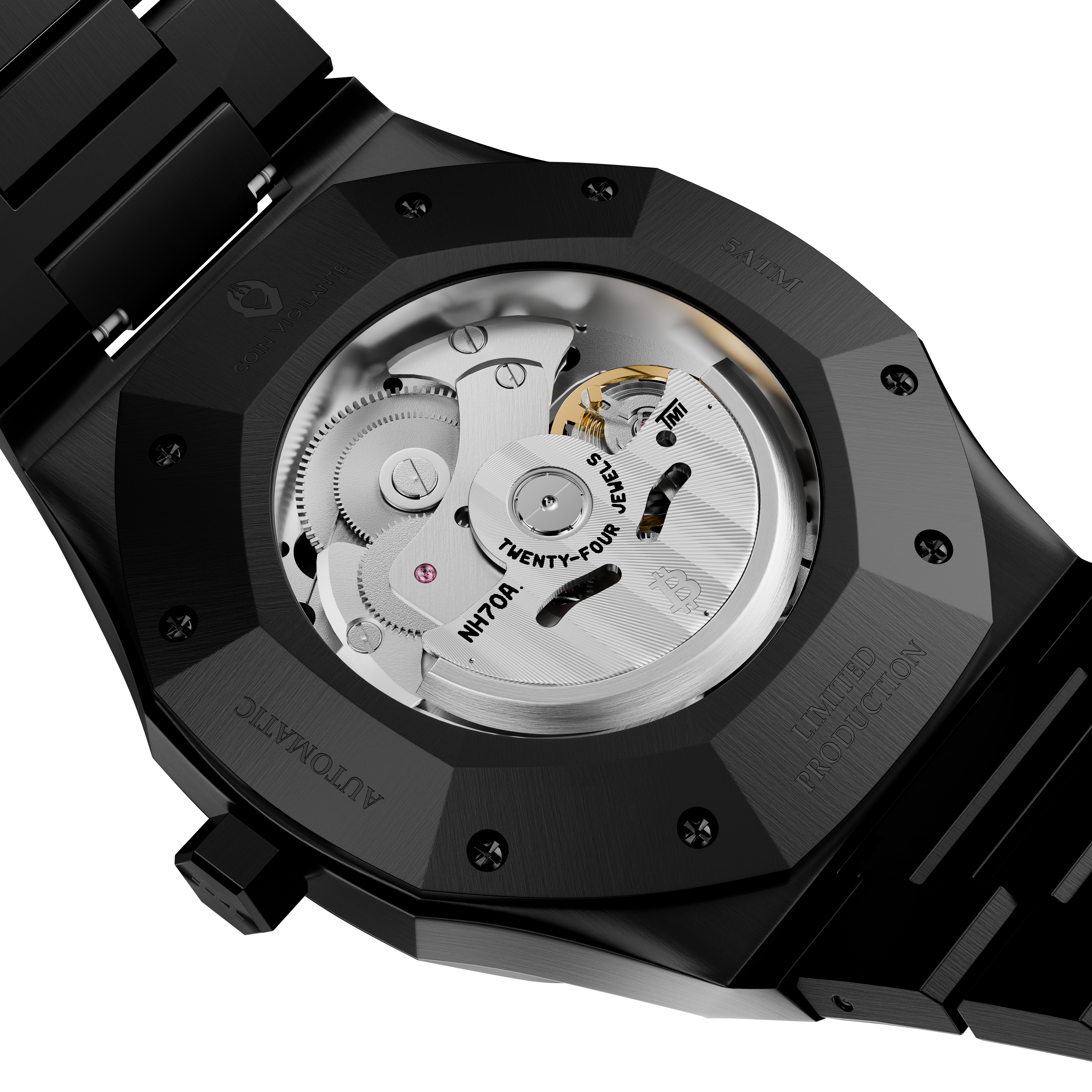 NEW: Bitcoin Transparency Edition Watch - All Black