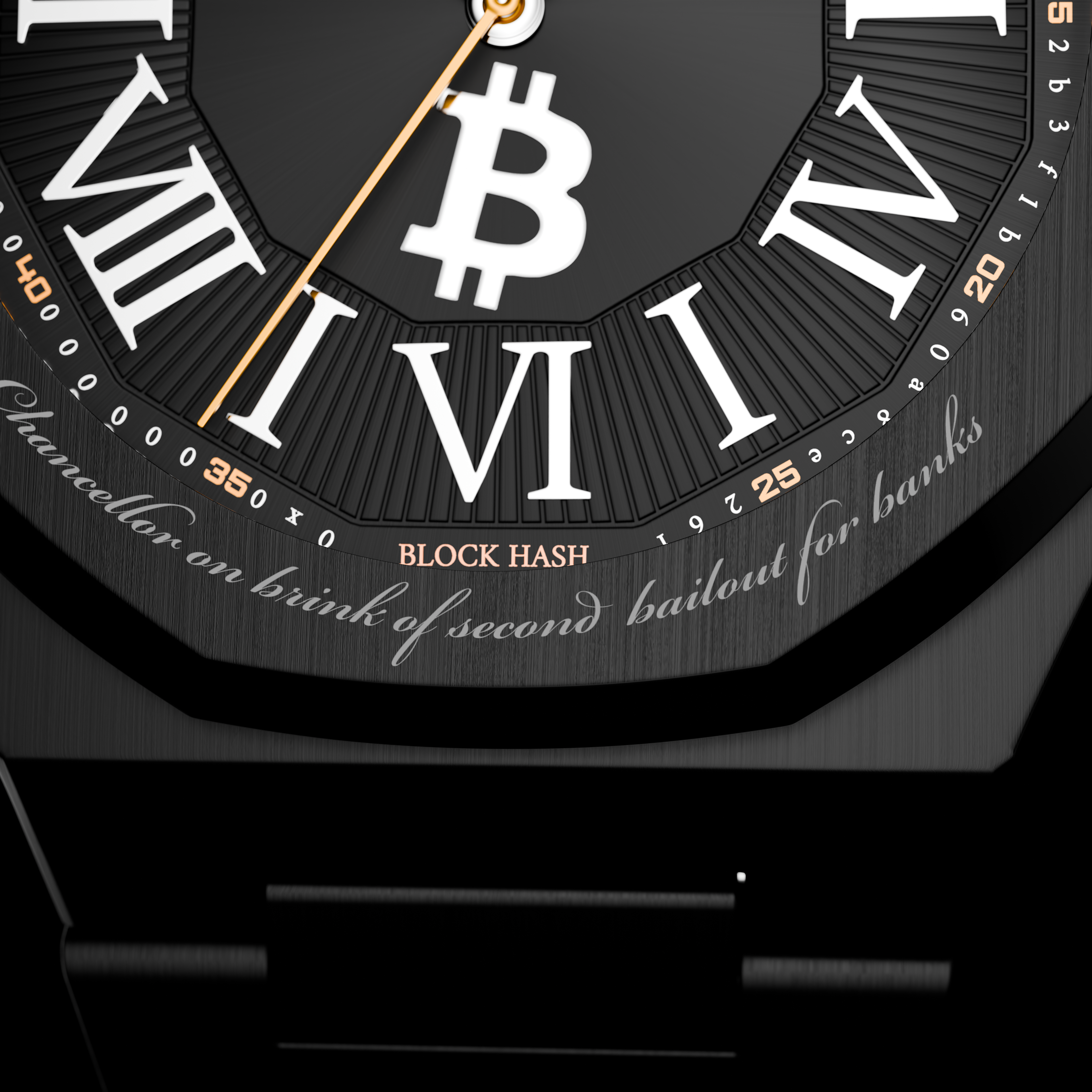 Bitcoin Genesis Edition - Eclipse Watch