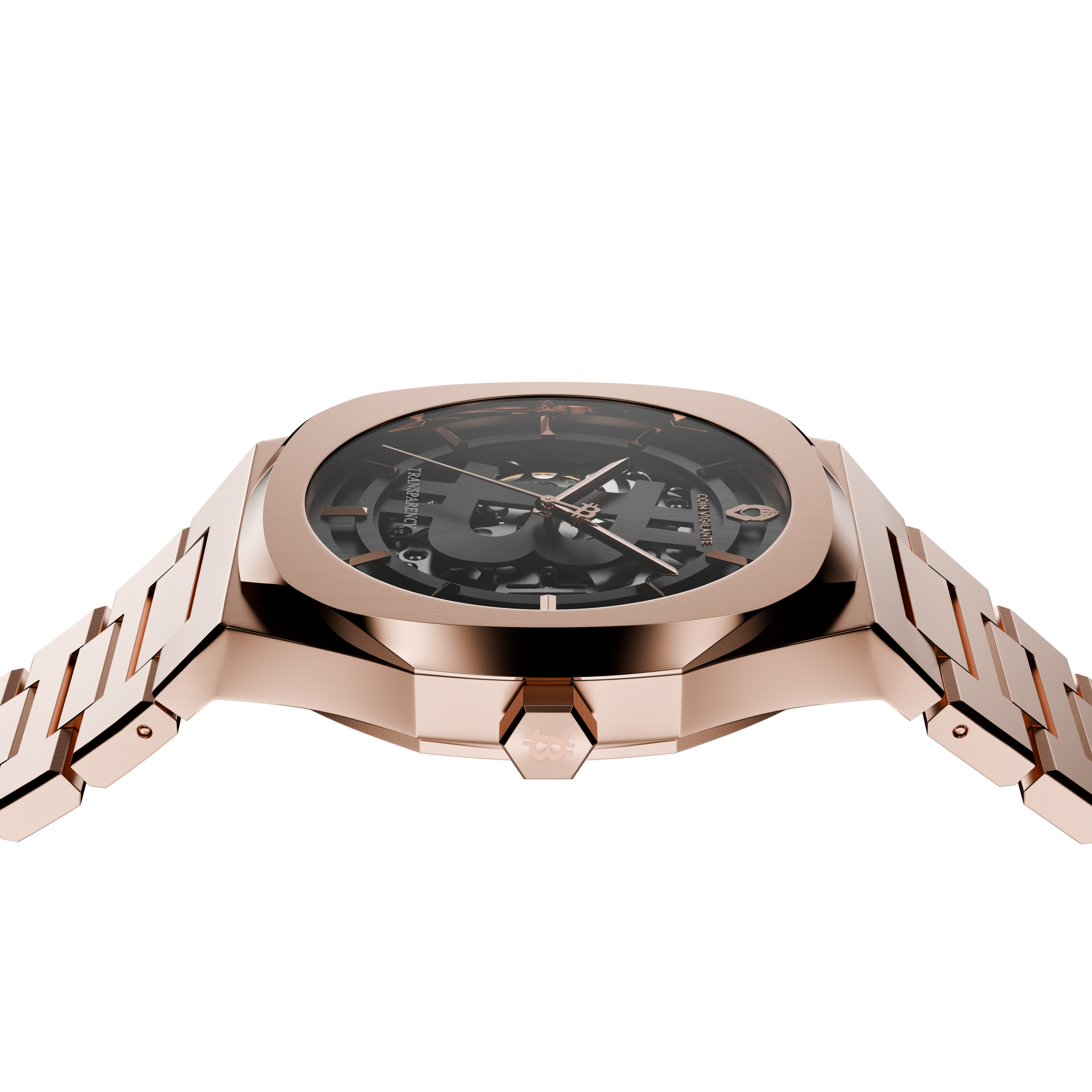Bitcoin Transparency Edition Watch - Rose Gold