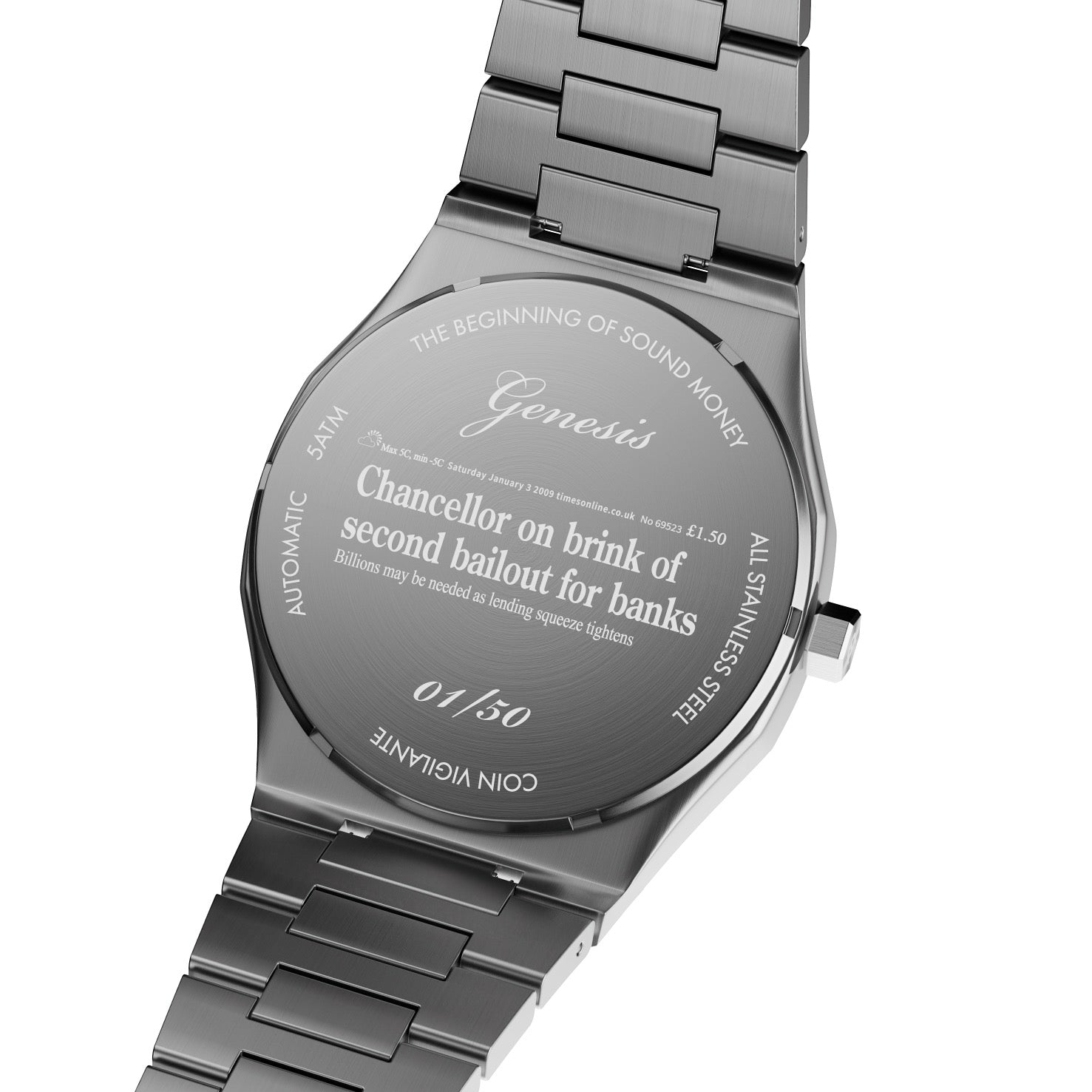 Bitcoin Watch - Genesis Edition - Nova