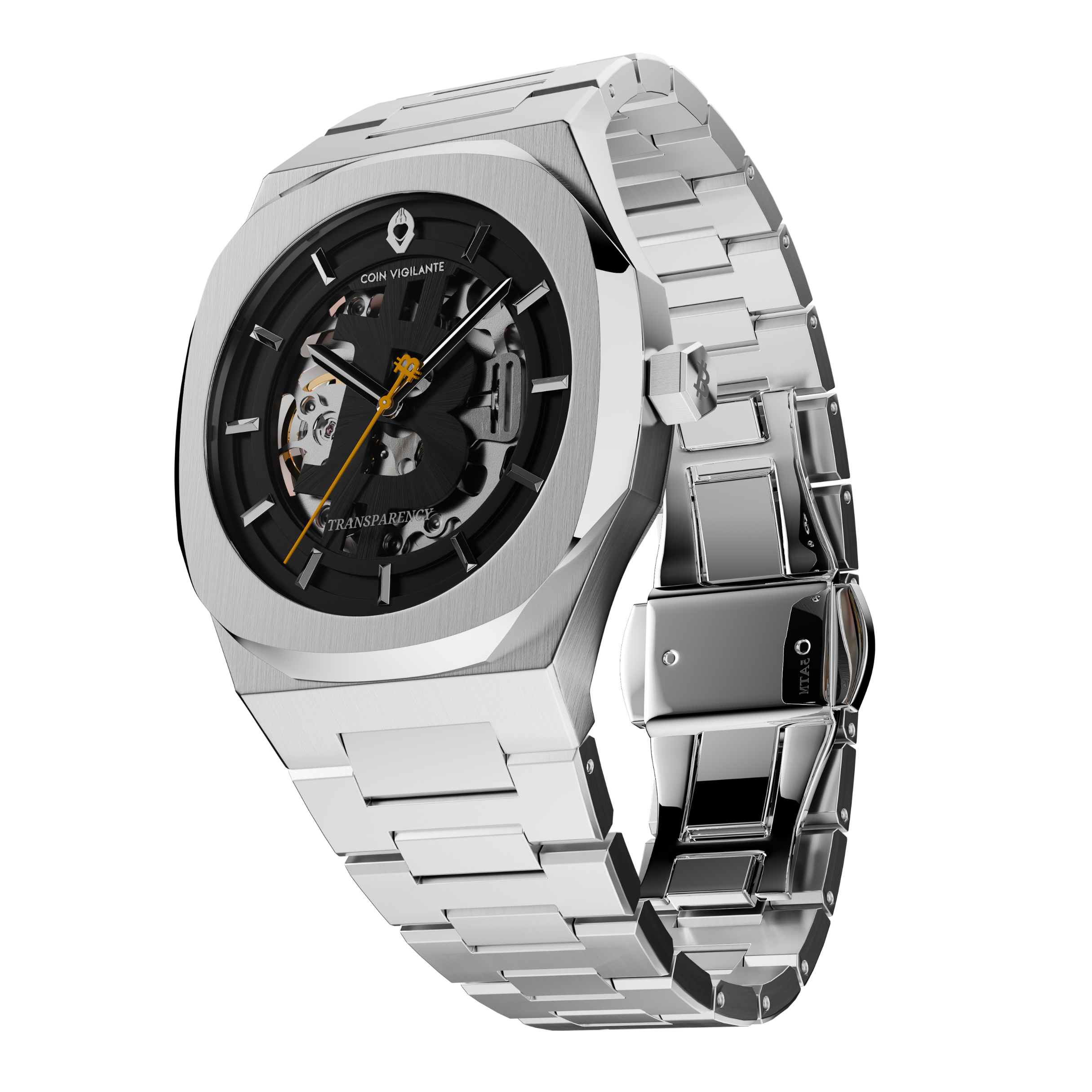Bitcoin Transparency Edition Watch - Black Dial