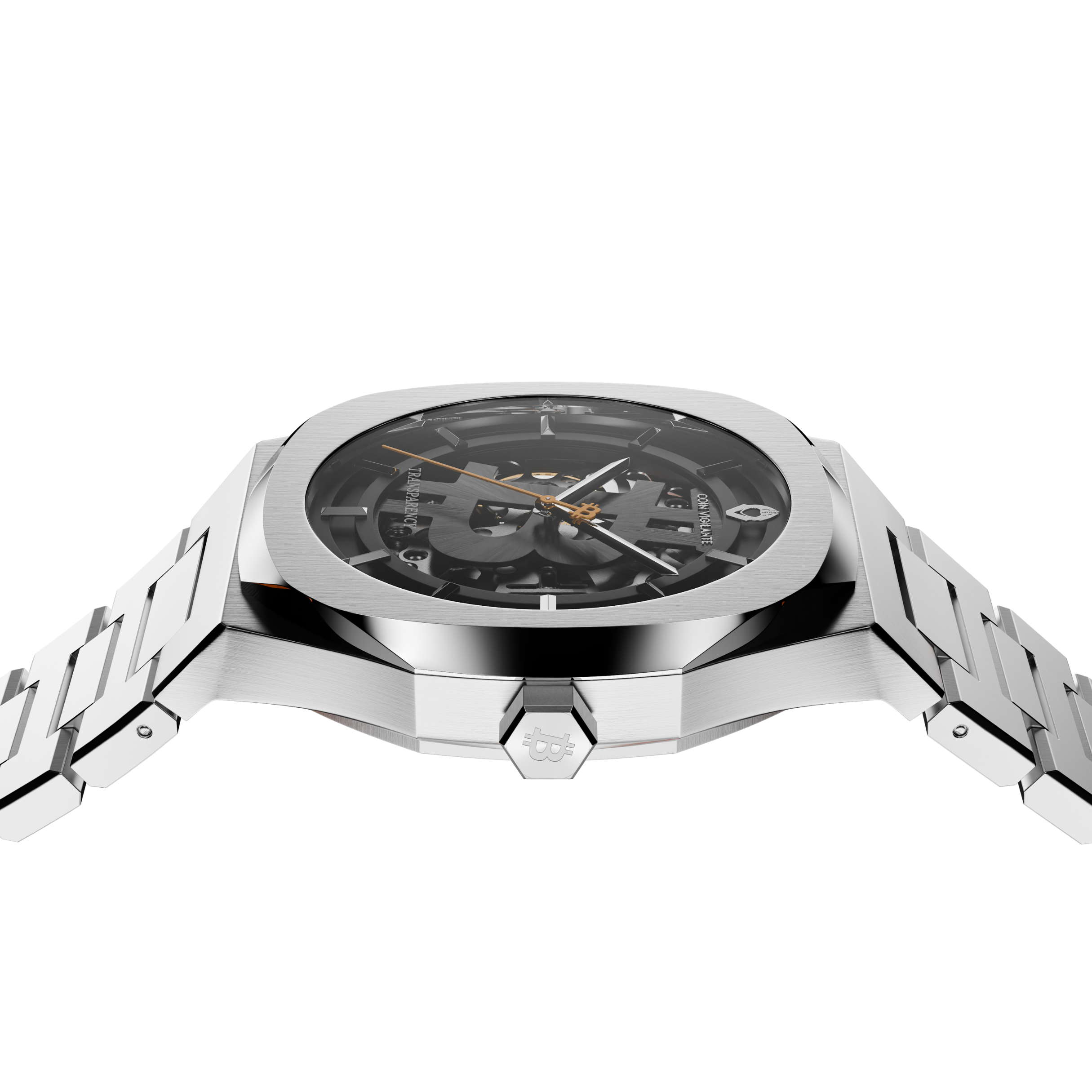 Bitcoin Transparency Edition Watch - Black Dial