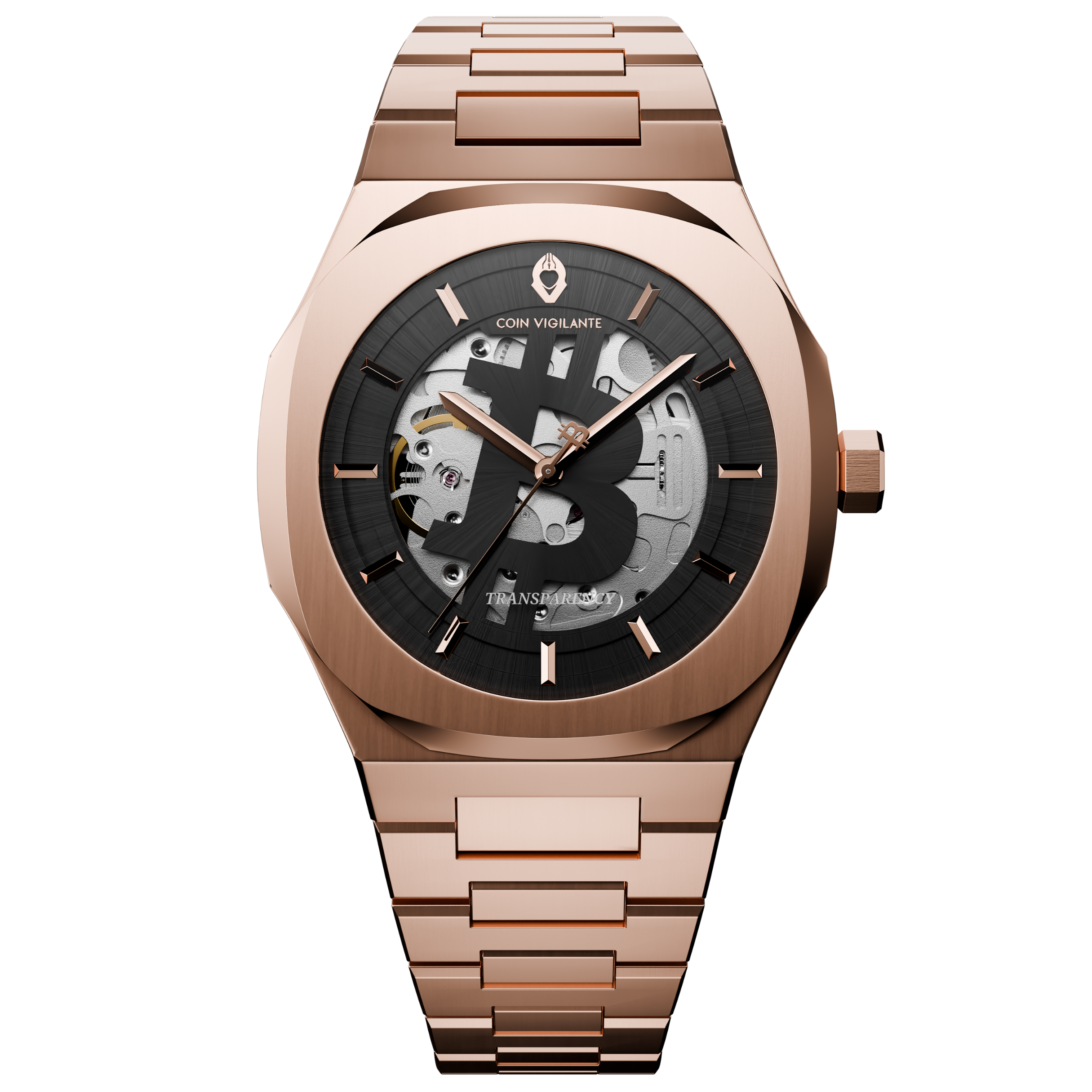 Bitcoin Transparency Edition Watch - Rose Gold