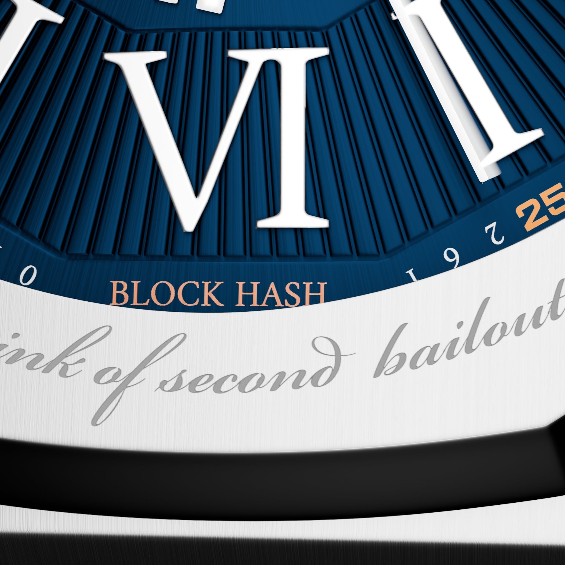 Bitcoin Genesis Edition Watch - Coin Vigilante