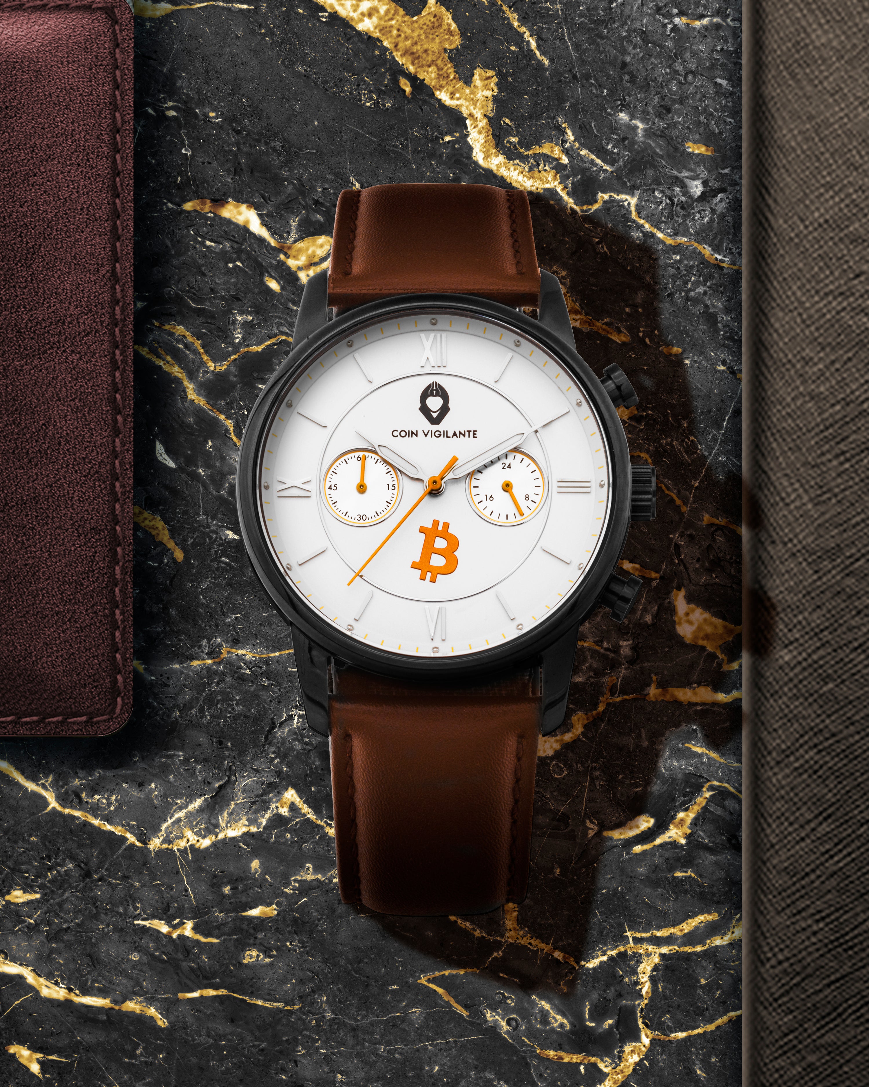 Coin Vigilante Bitcoin Watch Model D - A Statement of Sound Money