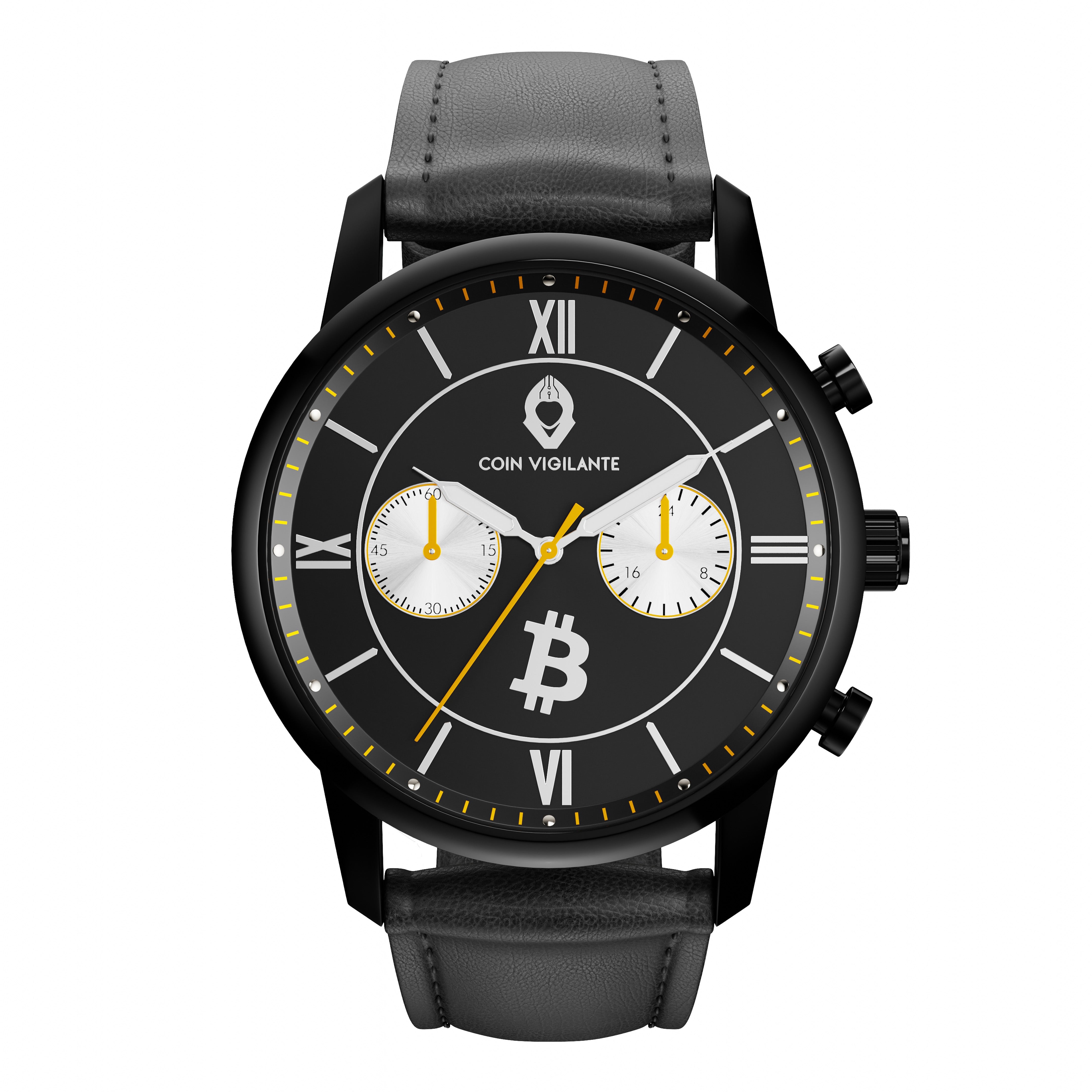 Coin Vigilante Bitcoin Watch Model C - The Movement of Sound Money