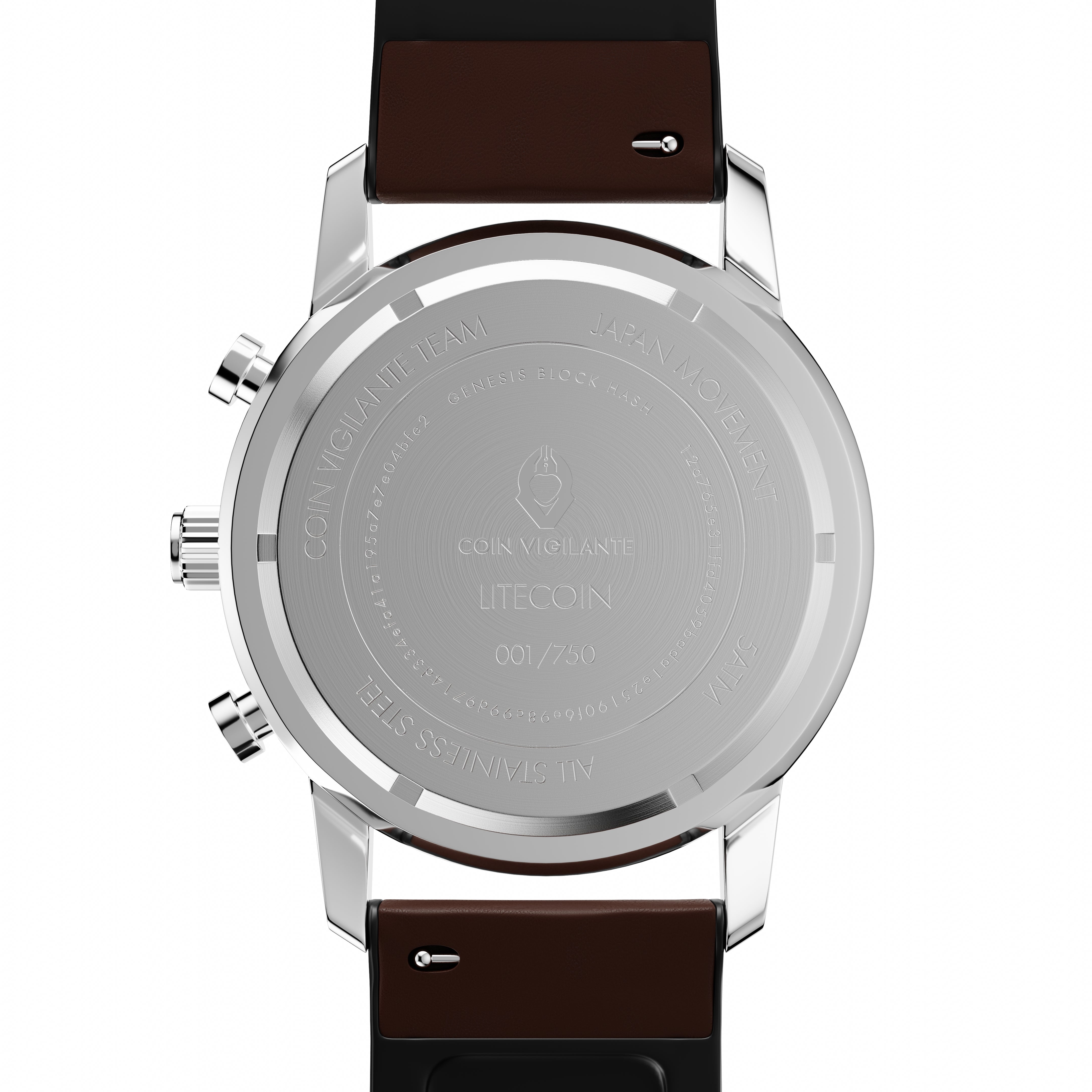 Litecoin Watch Model F - First Limited Edition (Only 750 in existence)