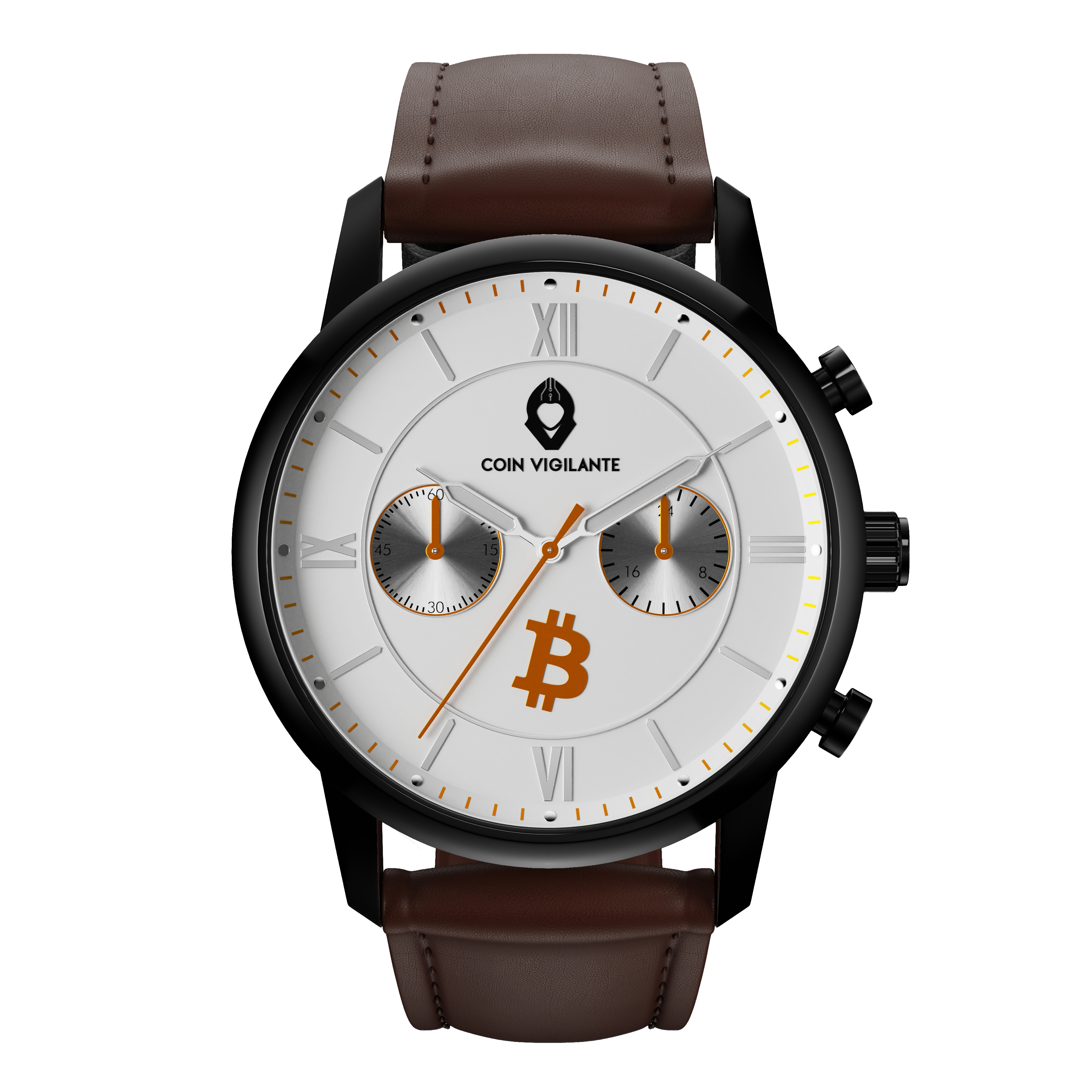 Coin Vigilante Bitcoin Watch Model D - A Statement of Sound Money