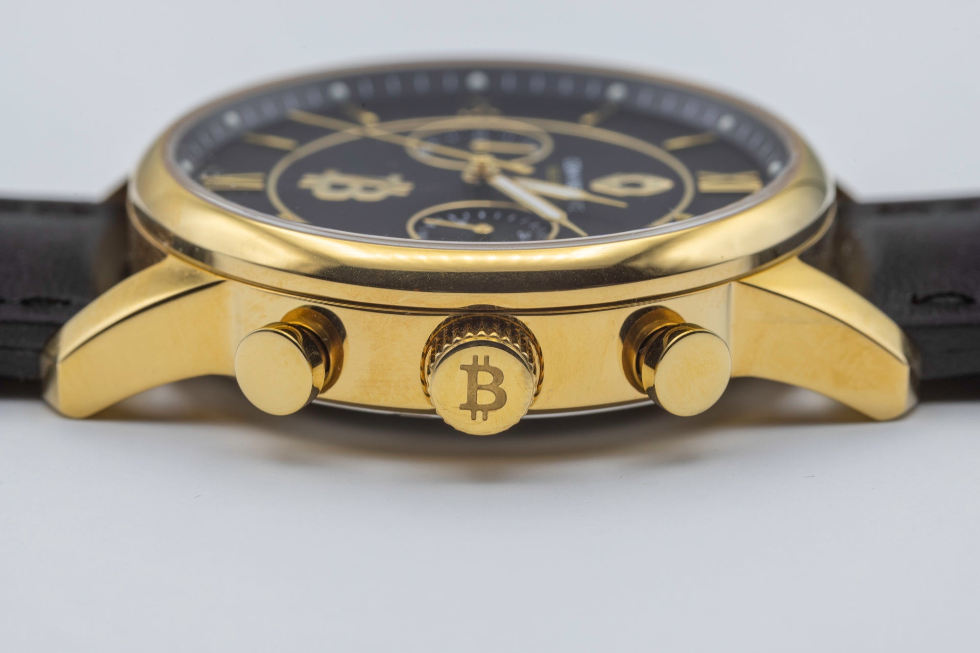 Gold Edition Bitcoin Watch - Coin Vigilante
