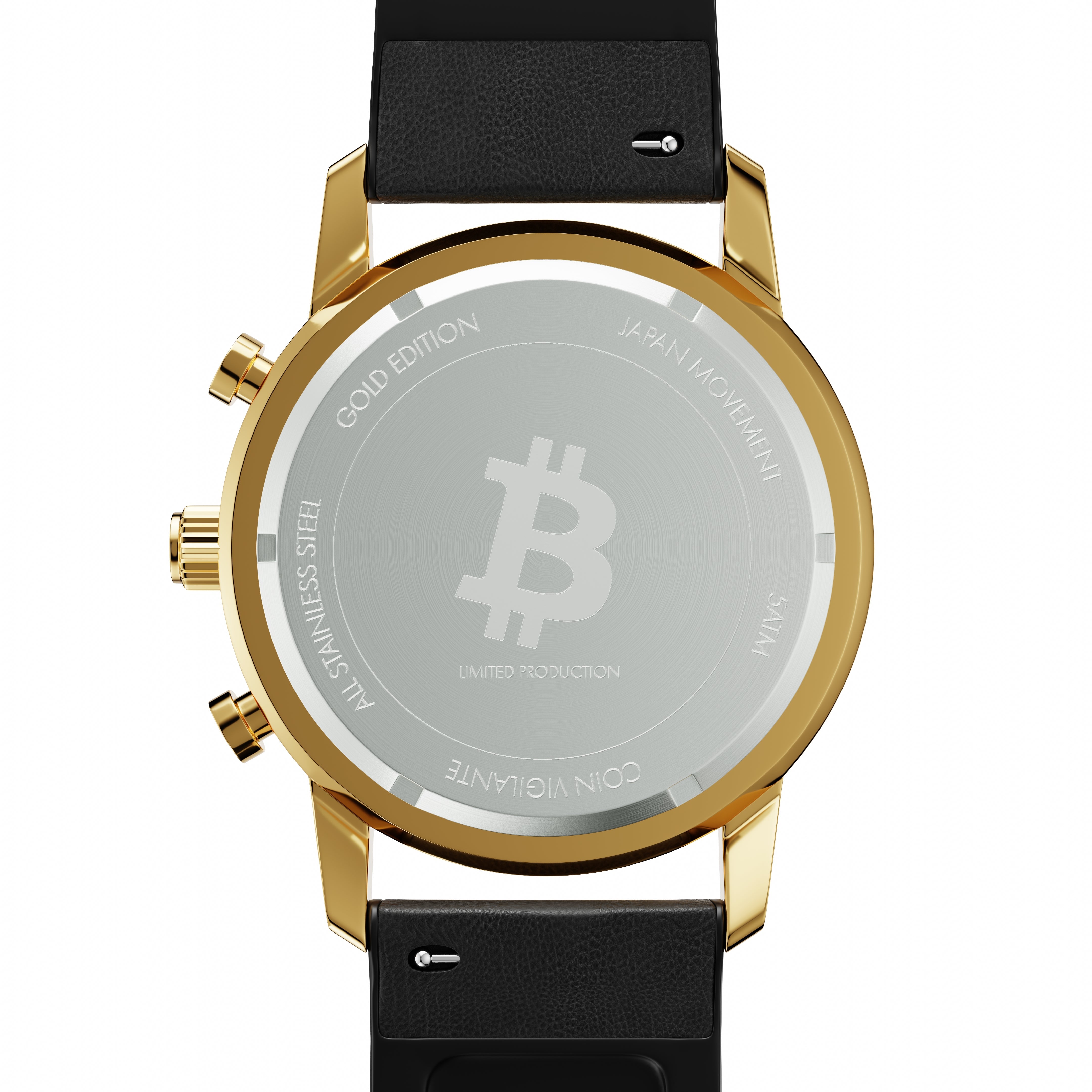 Gold Edition Bitcoin Watch - Coin Vigilante