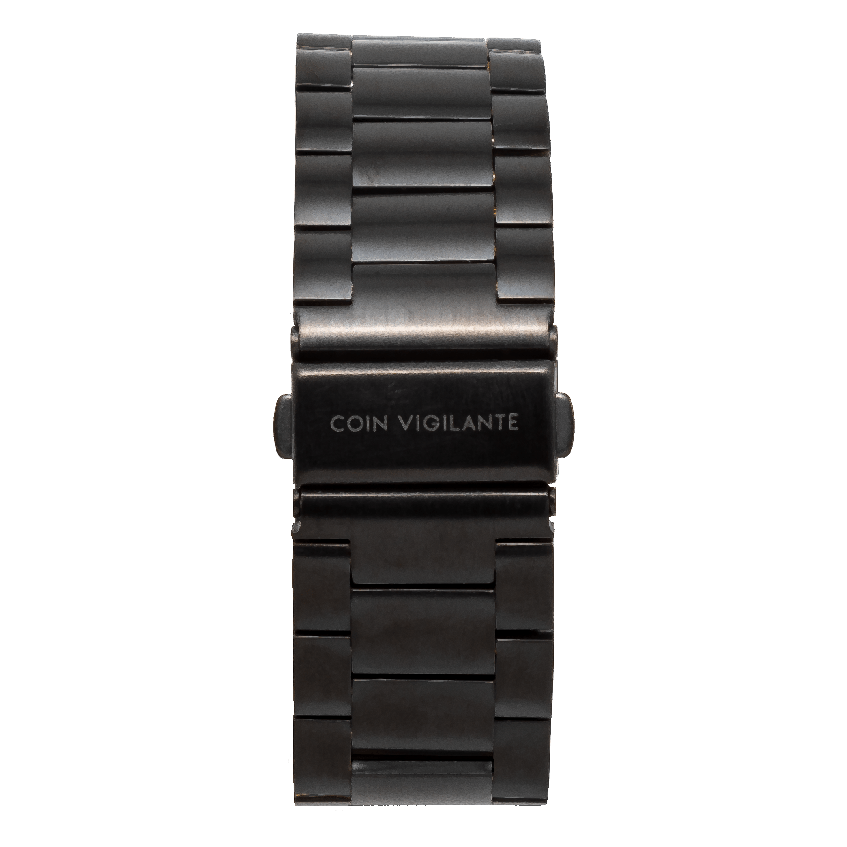 Metal Strap - Black - Coin Vigilante