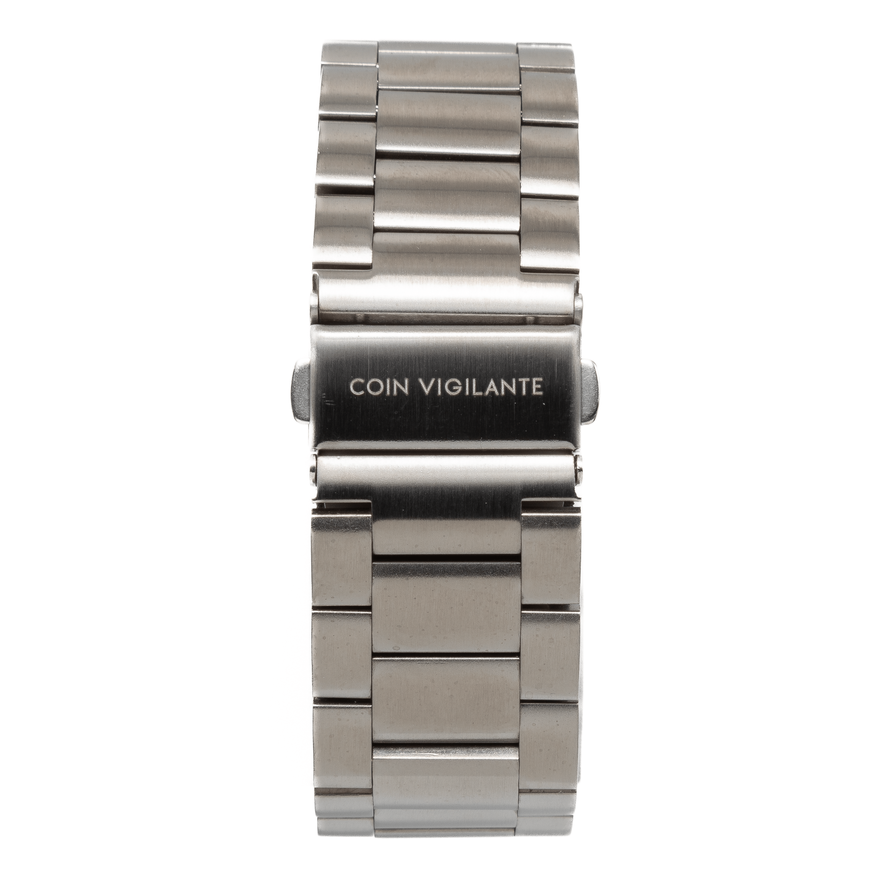 Metal Strap - Silver - Coin Vigilante
