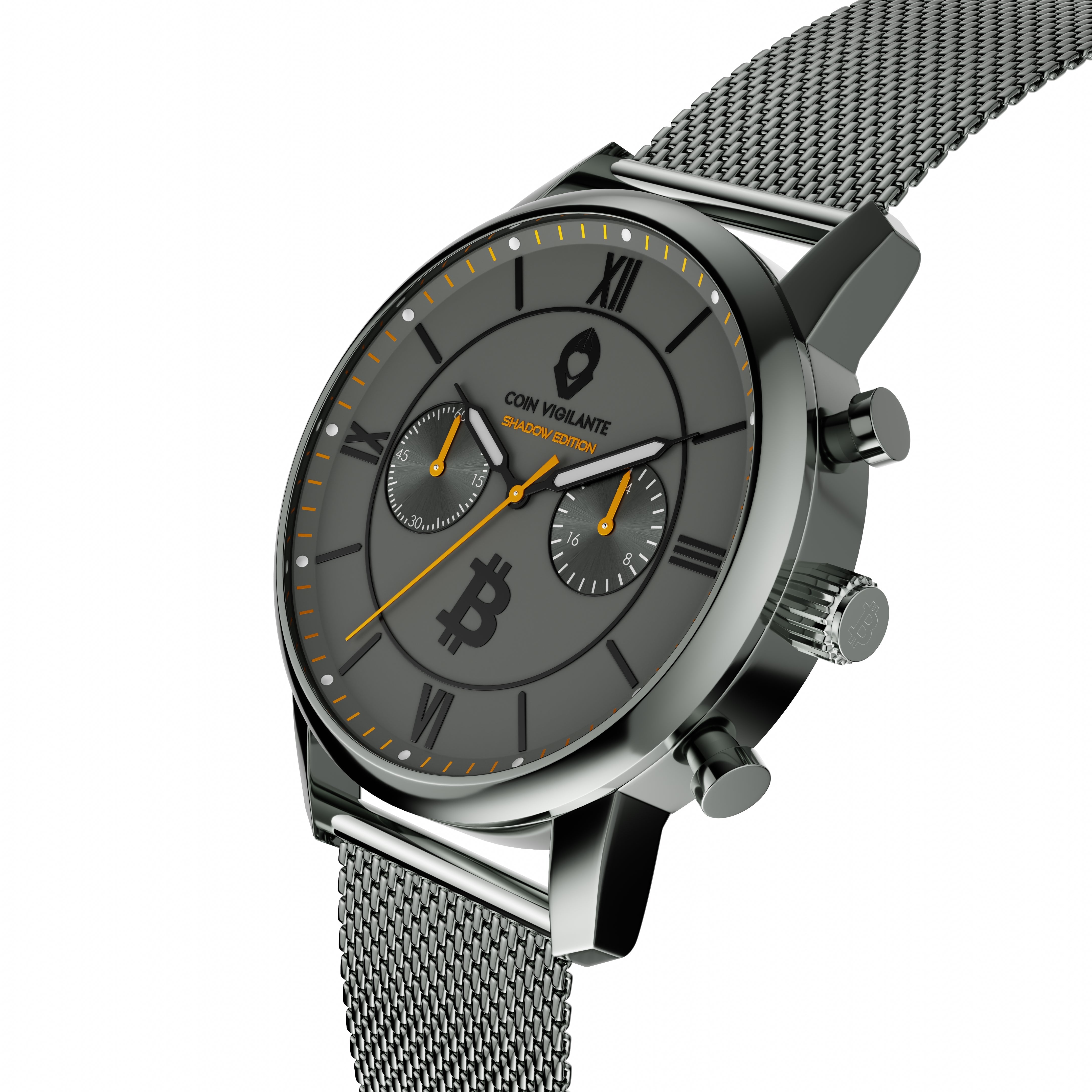 Shadow Edition Bitcoin Watch - Coin Vigilante